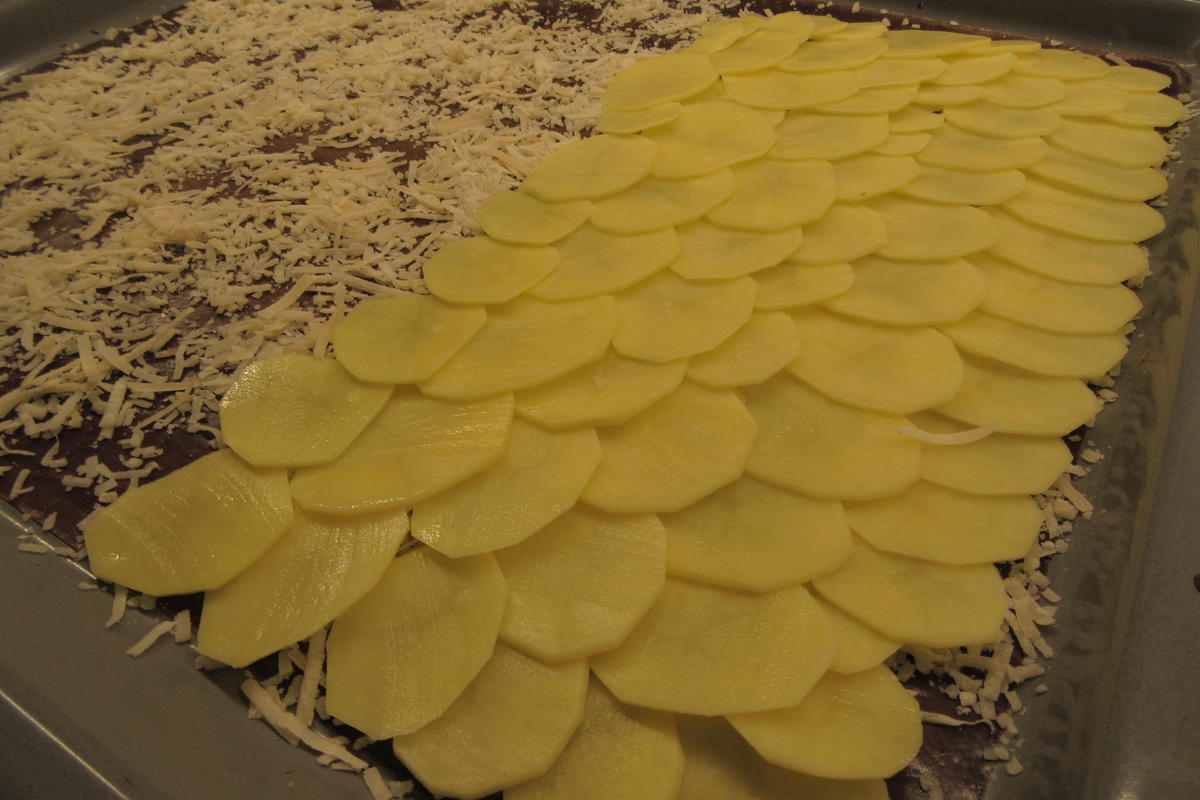 Kartoffeln: Kartoffel-Canneloni auf Paprikasoße* - Rezept - Bild Nr. 3