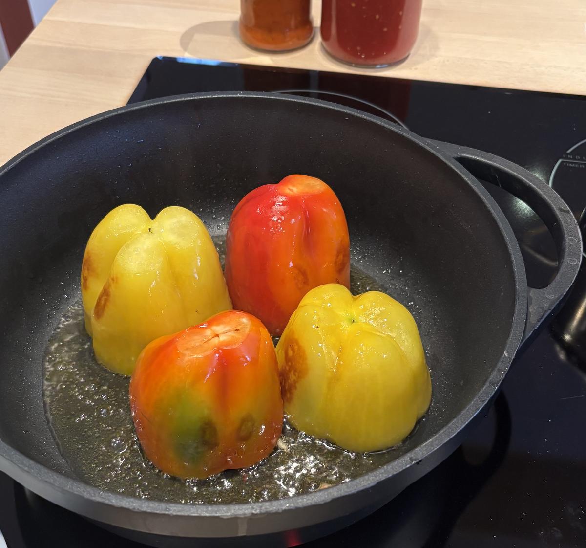 Gefüllte Paprikaschoten - Rezept - Bild Nr. 17519