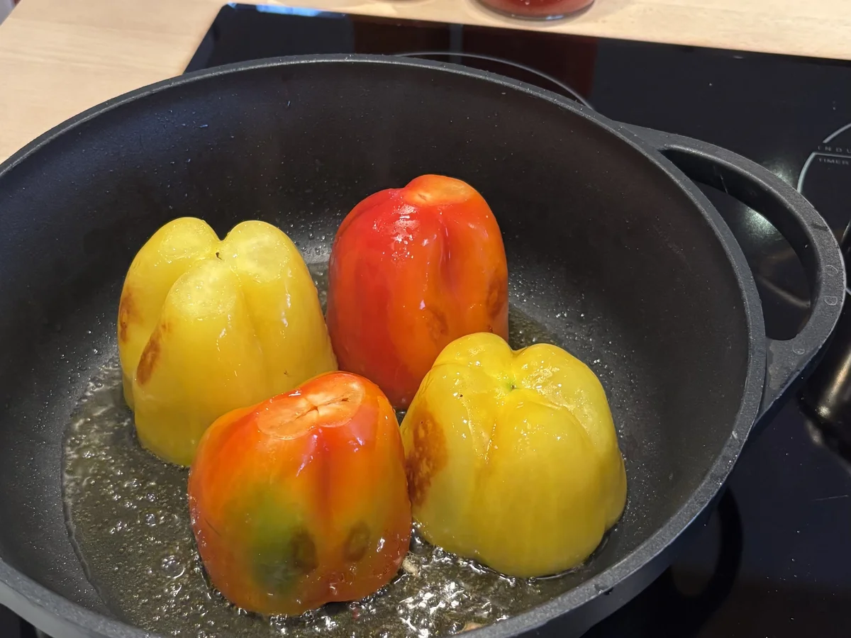 Gefüllte Paprikaschoten - Rezept - Bild Nr. 17519