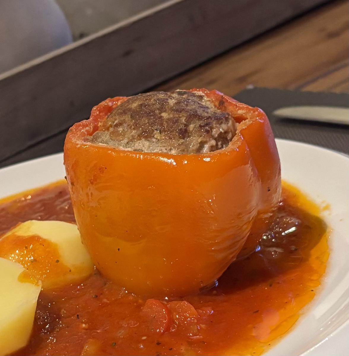 Gefüllte Paprikaschoten - Rezept - Bild Nr. 17523