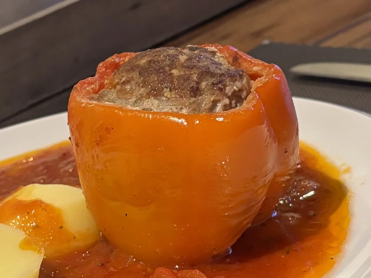 Gefüllte Paprikaschoten - Rezept - Bild Nr. 17523