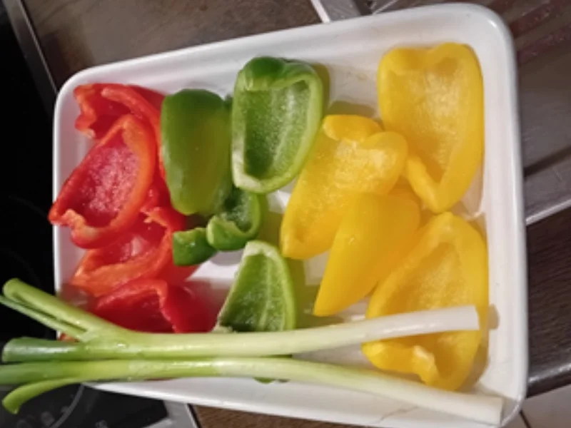 Hackfleisch mit Paprikamix in scharfer Sauce mit Basmatireis - Rezept - Bild Nr. 5