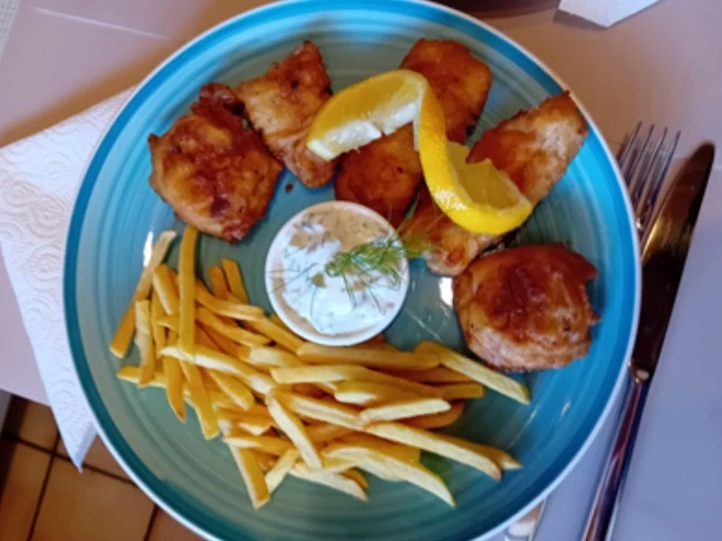Fish and Chips mit herzhaften Dip - Rezept - Bild Nr. 17518