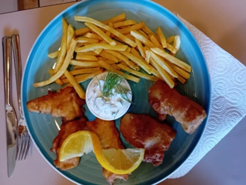 Fish and Chips mit herzhaften Dip - Rezept - Bild Nr. 17527