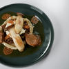 Tofu-Taler, Bohnen, Kräuterseitlinge und Miso-Zwiebeln - Rezept - Bild Nr. 2