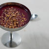 Kokos-Malabi mit Pflaume-Estragon-Sirup und Tahini-Crunch - Rezept - Bild Nr. 2