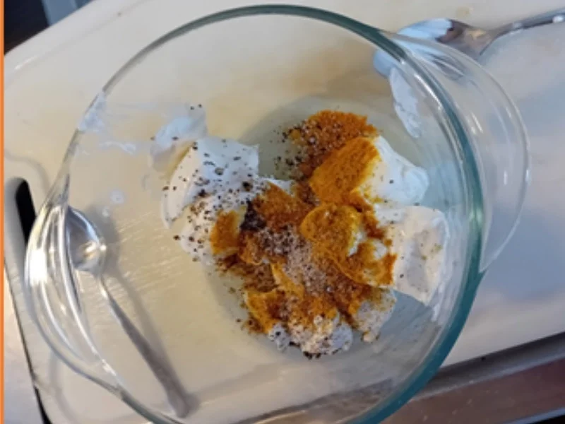 Knusper Blumenkohl mit pikanten Dip - Rezept - Bild Nr. 8