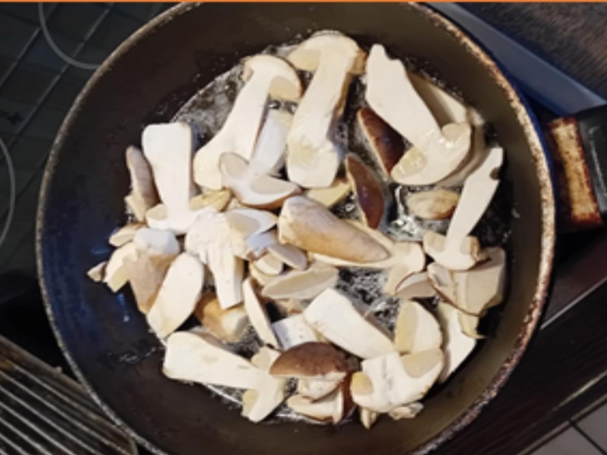 Schweinesteak mit frischen Steinpilzen - Rezept - Bild Nr. 10