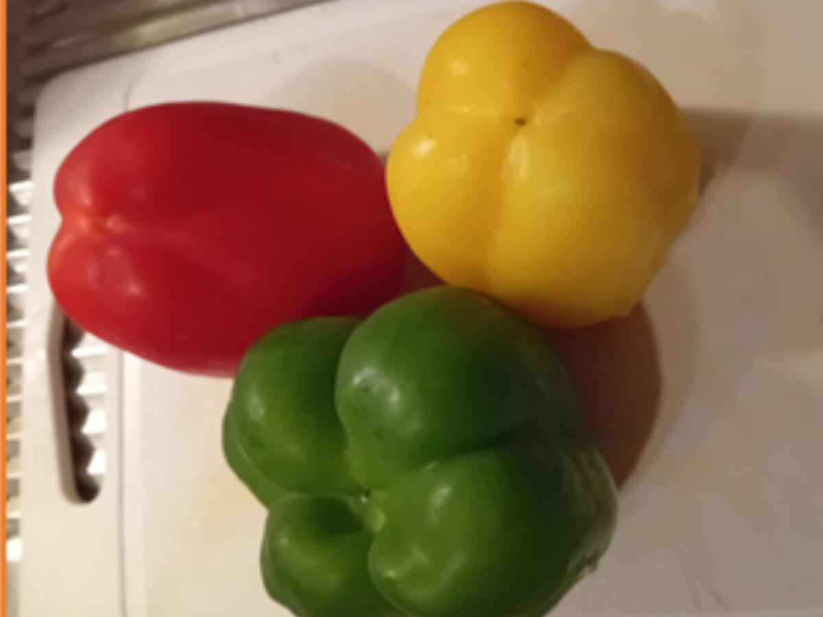 Hähnchenleber mit Paprikamix und Basmatireis - Rezept - Bild Nr. 17531