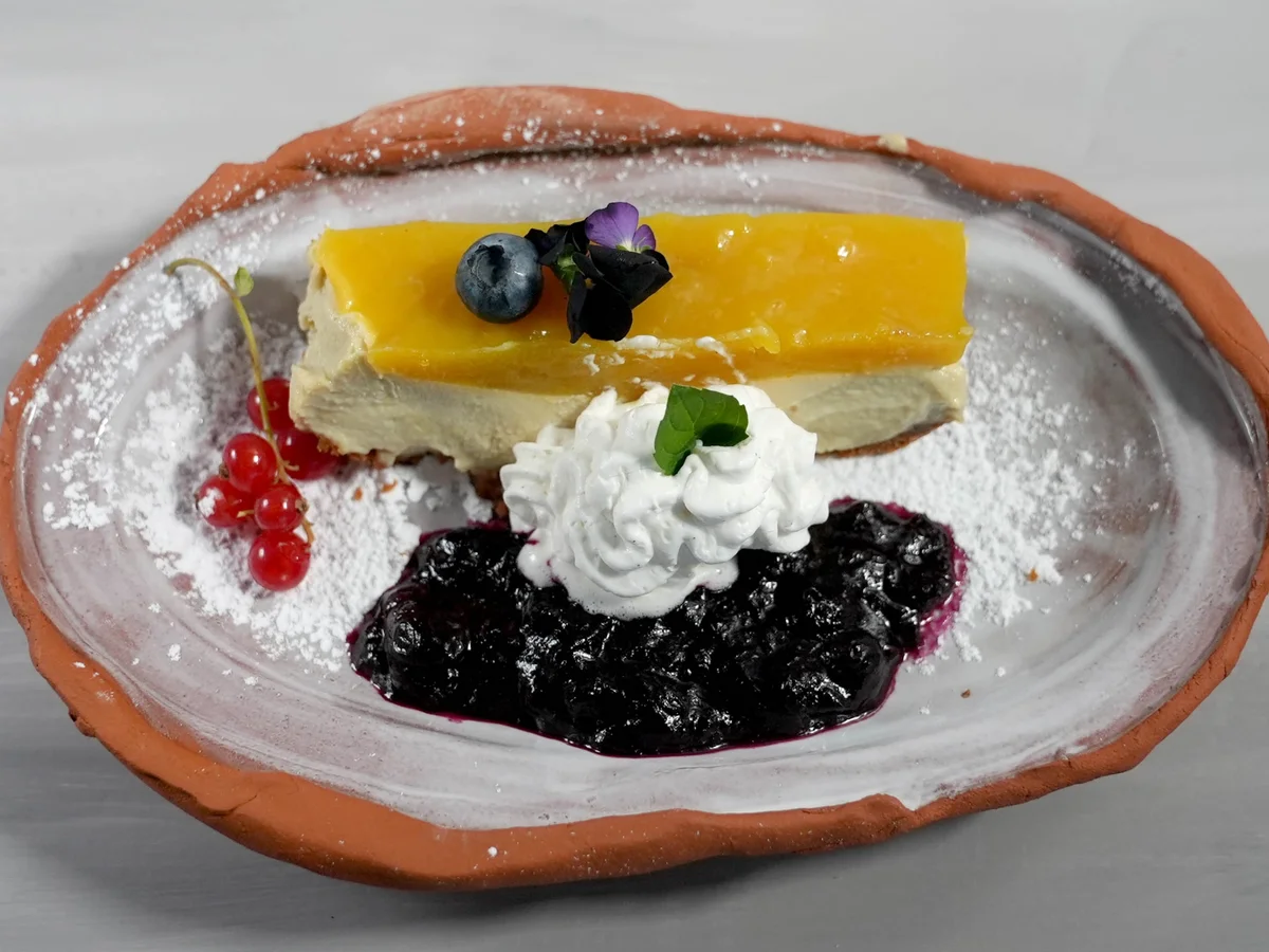 Zitronen-Kokos-Kurkuma-Käsekuchen - Rezept - Bild Nr. 17520