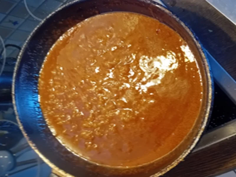 Bunte Schaschlik Spieße mit Currysauce und Baguette - Rezept - Bild Nr. 17531