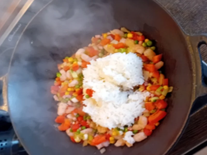 Reis auf kantonesische Art - Rezept - Bild Nr. 7