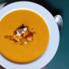 Kürbis-Apfelsuppe mit herzhafter Einlage - Rezept - Bild Nr. 17521