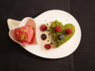 Mooskuchen und Himbeereis - Rezept - Bild Nr. 2