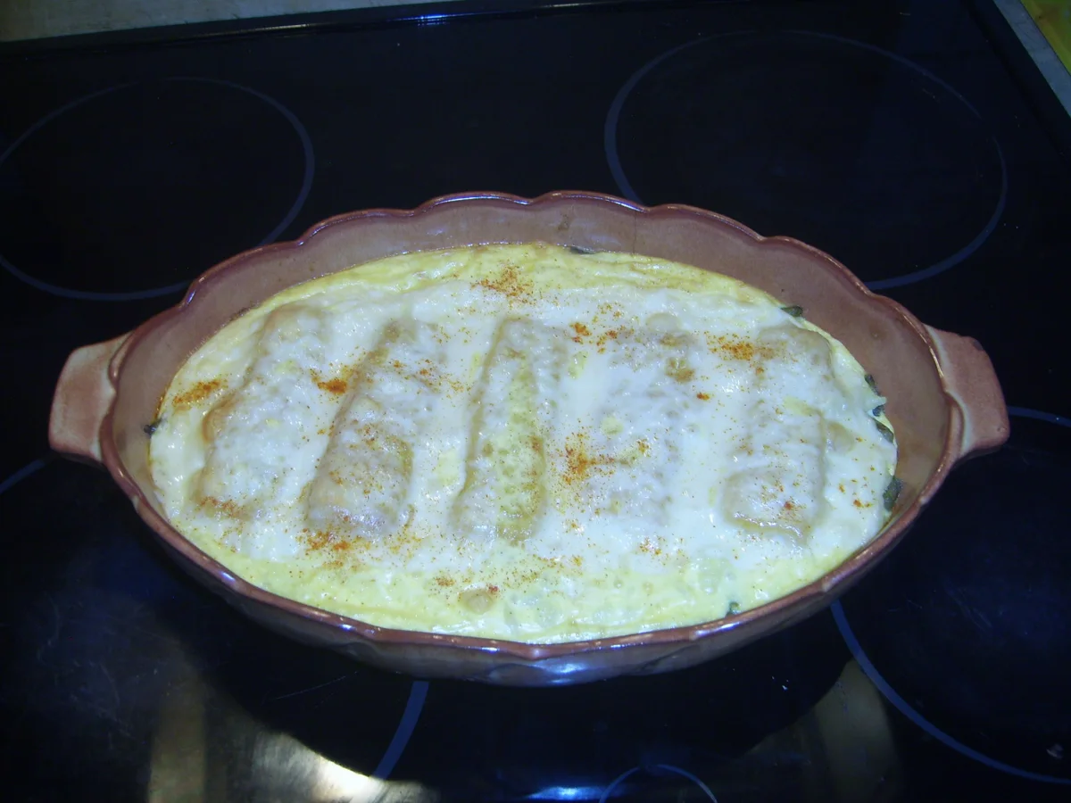 Rezept: Fischstäbchen-Kartoffel-Auflauf Bild Nr. 3 Fischstäbchen-Kartoffel-Auflauf - Rezept - Bild Nr. 3