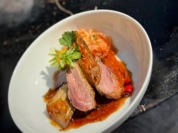 Teegeräucherte Ente mit Aubergine und Lotuswurzel (Verena und Franjo Pooth) - Rezept - Bild Nr. 17533