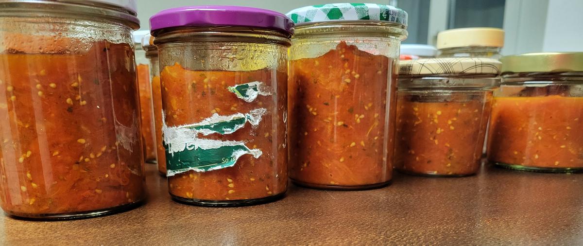 Tomatenpüree eingekocht - Rezept - Bild Nr. 17533