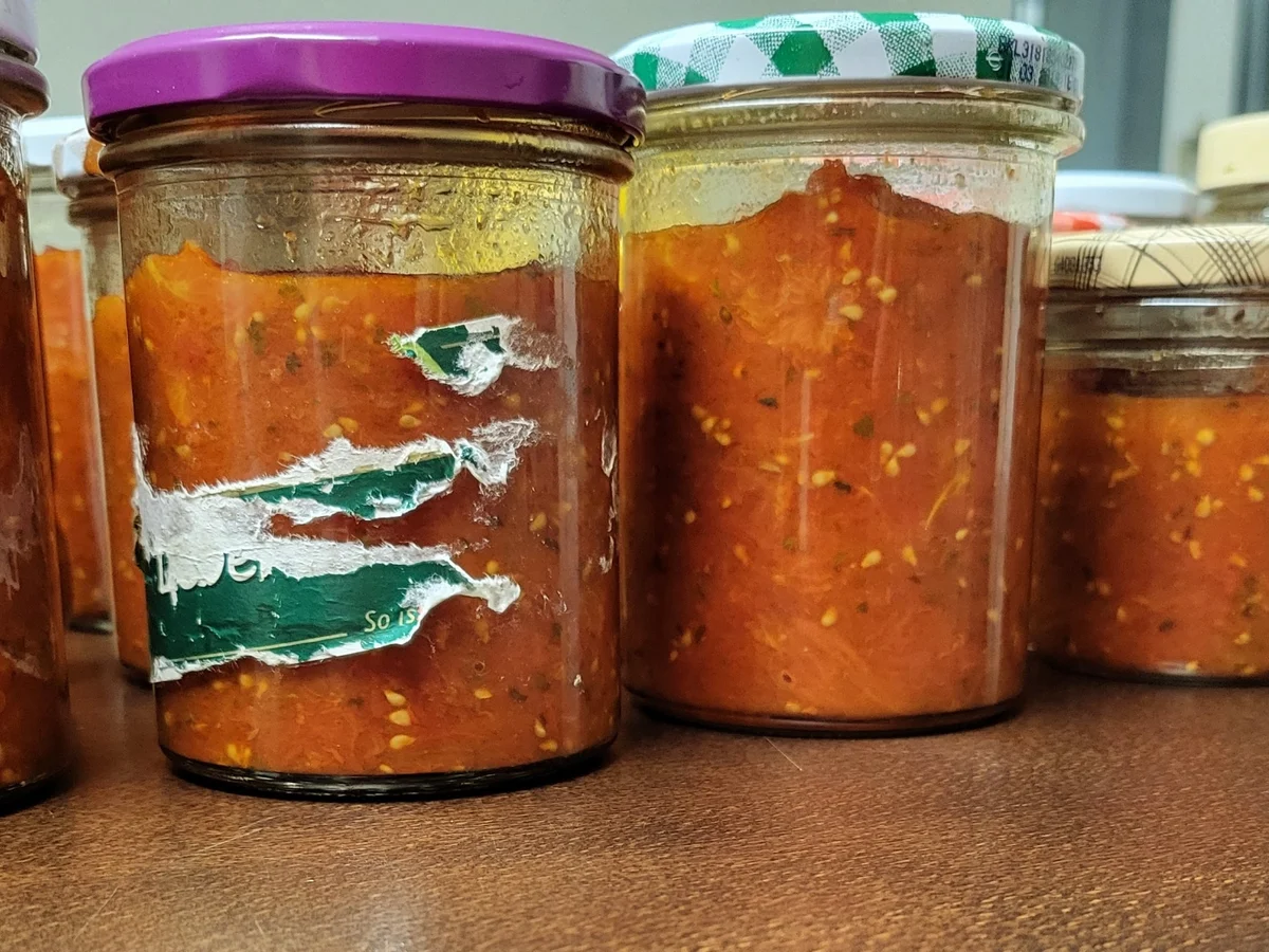 Tomatenpüree eingekocht - Rezept - Bild Nr. 17533