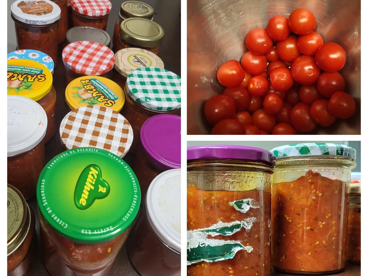 Tomatenpüree eingekocht - Rezept - Bild Nr. 17533