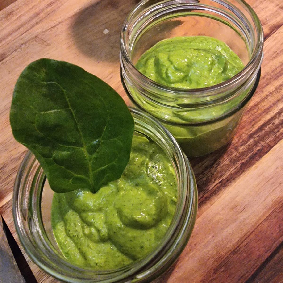 Spaghetti mit Spinat-Pesto - Rezept - Bild Nr. 17533