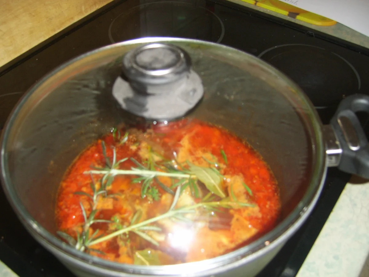 Ossobuco von der Lamm Haxe - Rezept - Bild Nr. 17534