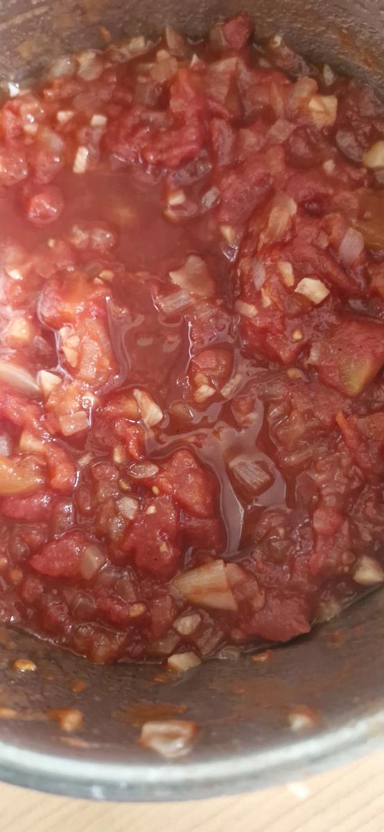 Rezept: Kürbisspalten mit scharfer Tomatensalsa Bild Nr. 3 Kürbisspalten mit scharfer Tomatensalsa - Rezept - Bild Nr. 3