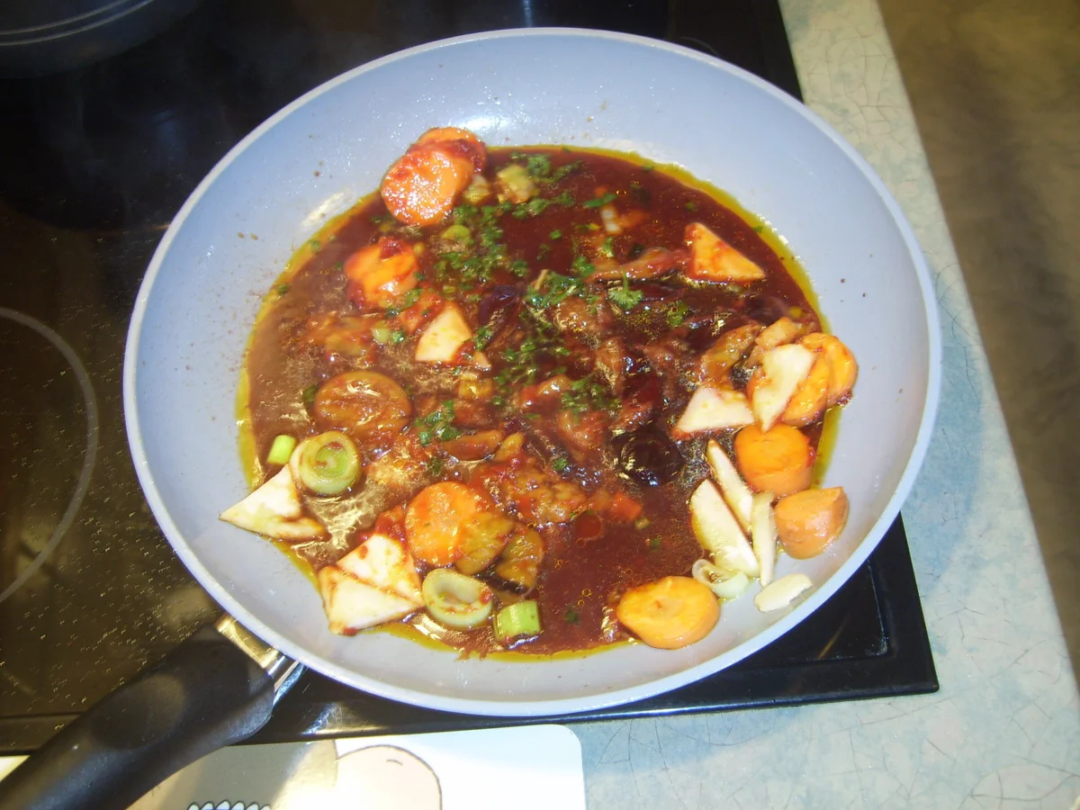 Thüringer Bratwurst Niedertemperatur an Sauerkraut - Rezept - Bild Nr. 17535