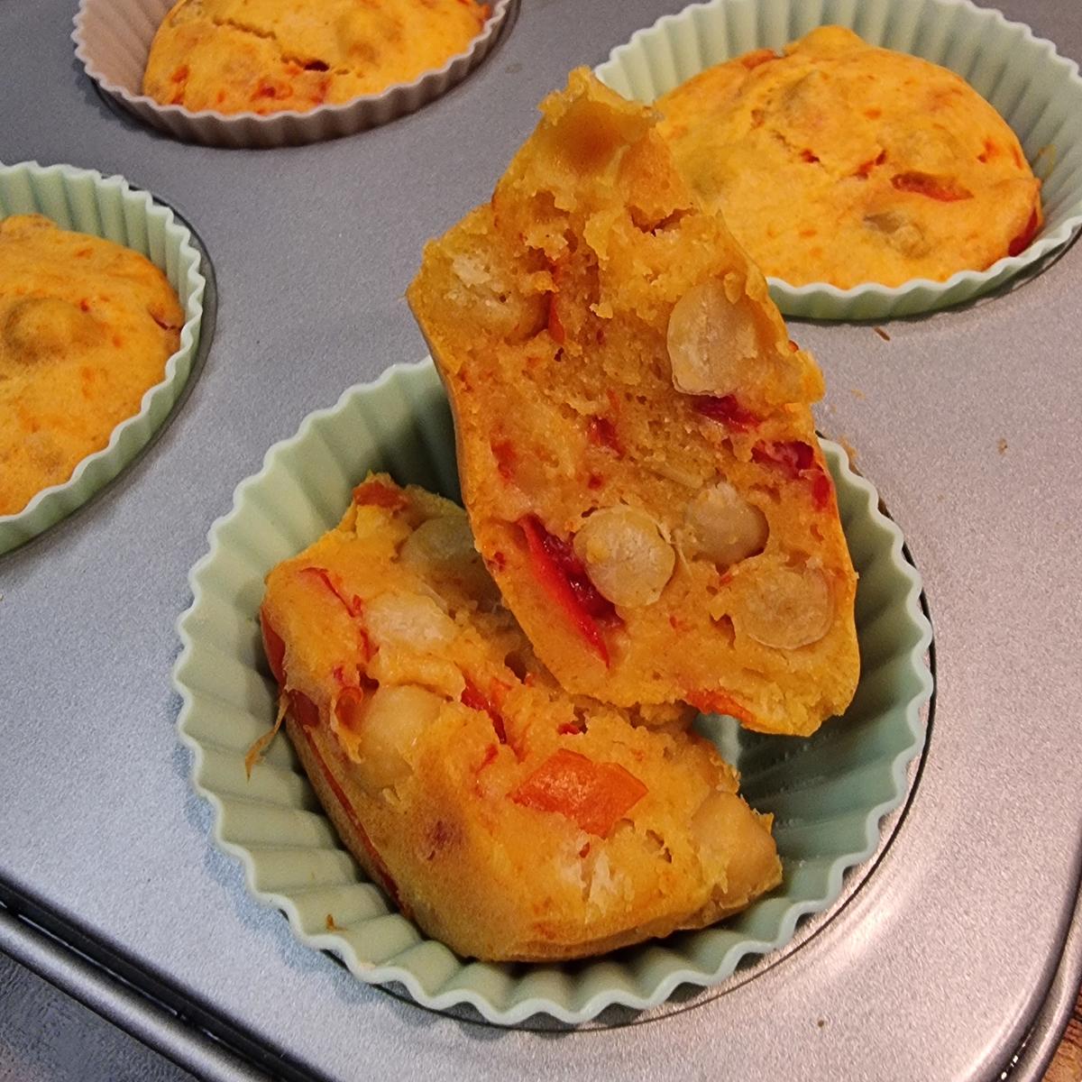 Kichererbsen-Curry -Muffins - Rezept - Bild Nr. 17549