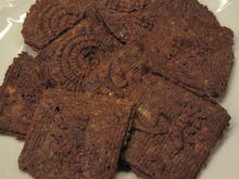 Plätzchen: Weihnachtliche Schokowaffeln - Rezept - Bild Nr. 2