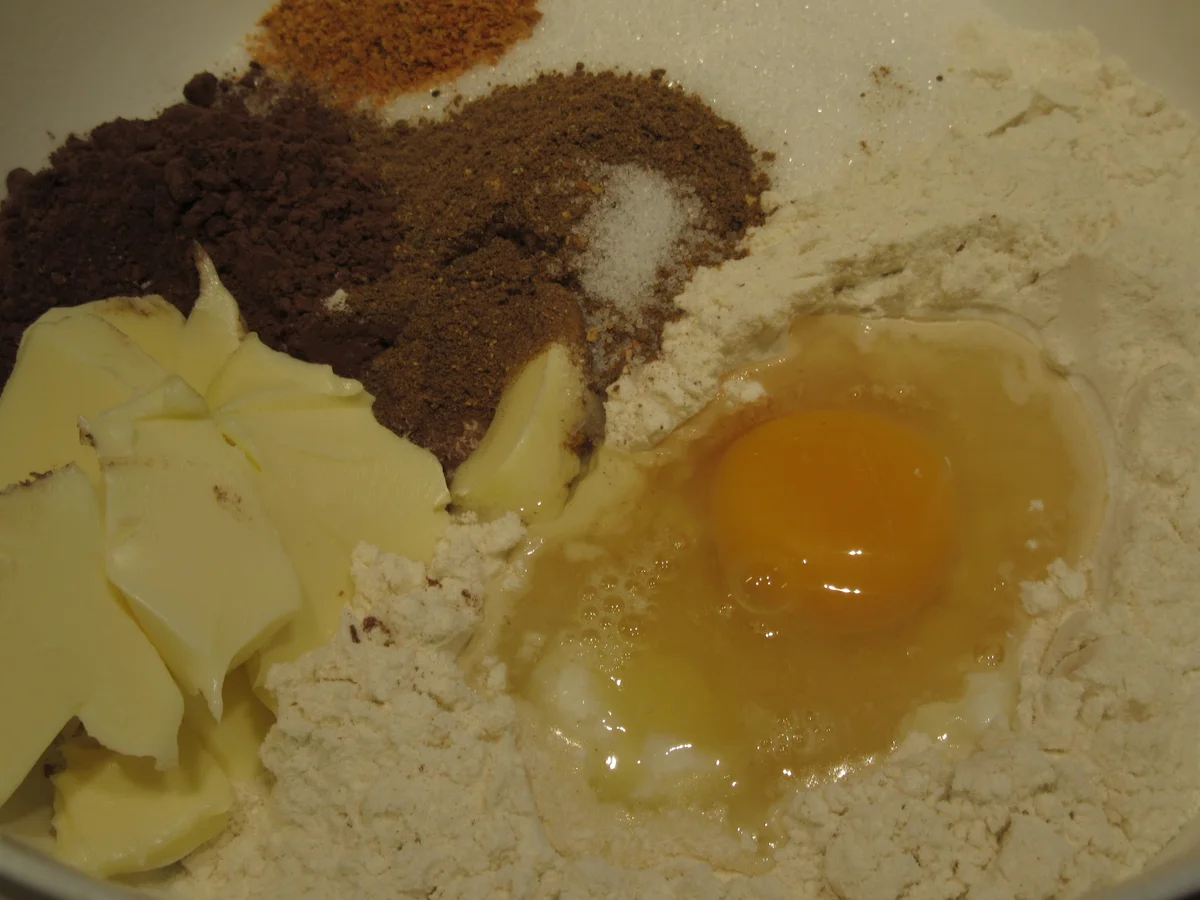 Plätzchen: Weihnachtliche Schokowaffeln - Rezept - Bild Nr. 3