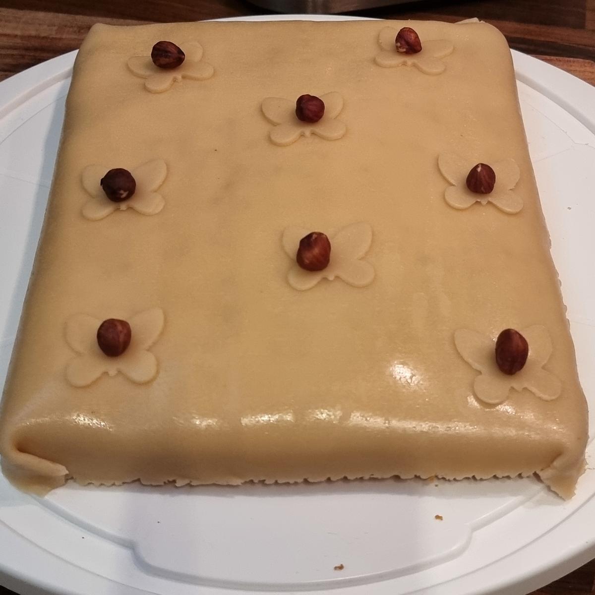 Lübecker Marzipantorte vom Blech - Rezept - Bild Nr. 17547
