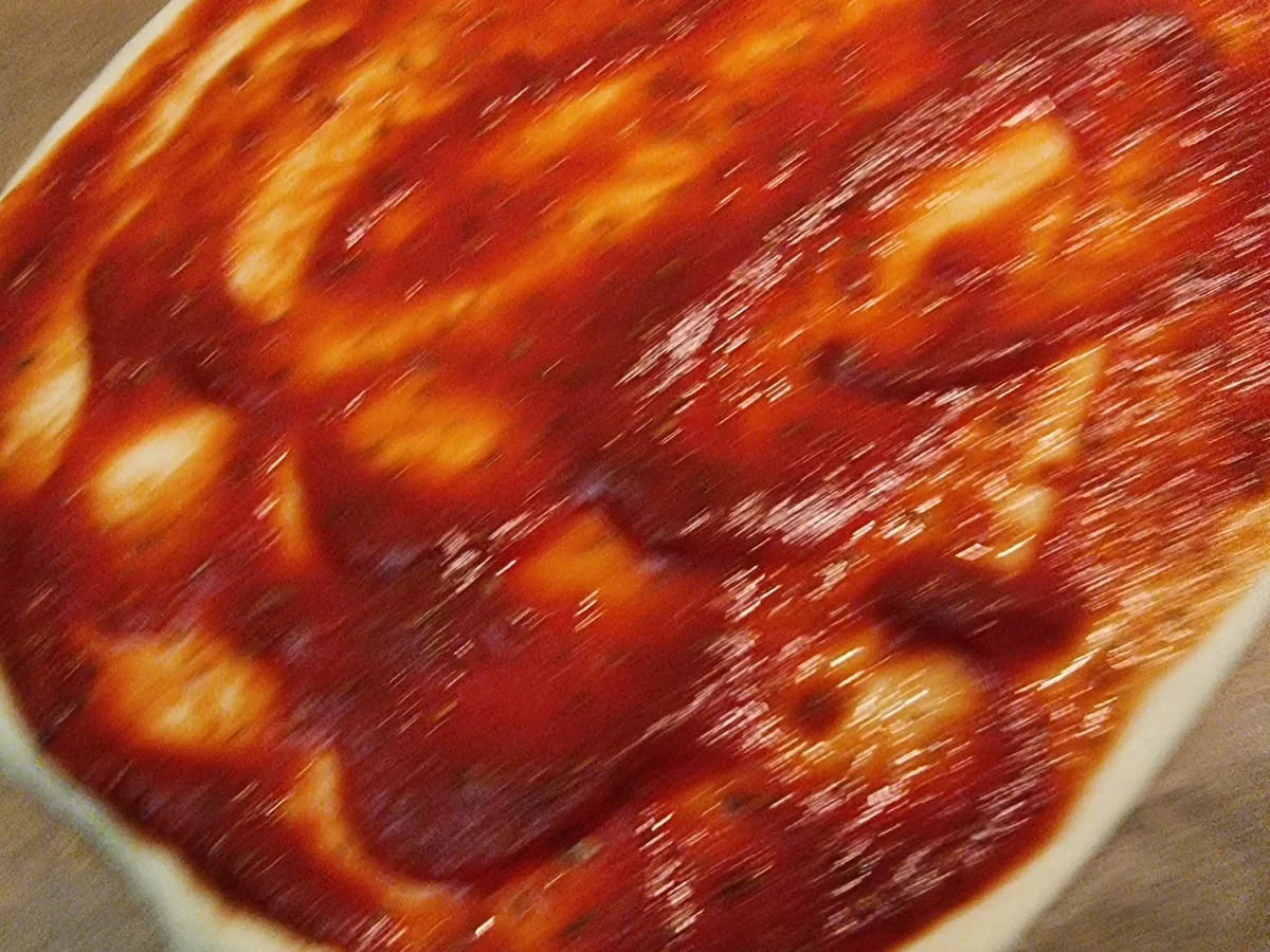 Spinat-Pizza mit Ei - Rezept - Bild Nr. 17551