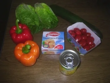 Rezept: Salat - Thunfischsalat Bild Nr. 4 Salat - Thunfischsalat - Rezept - Bild Nr. 4