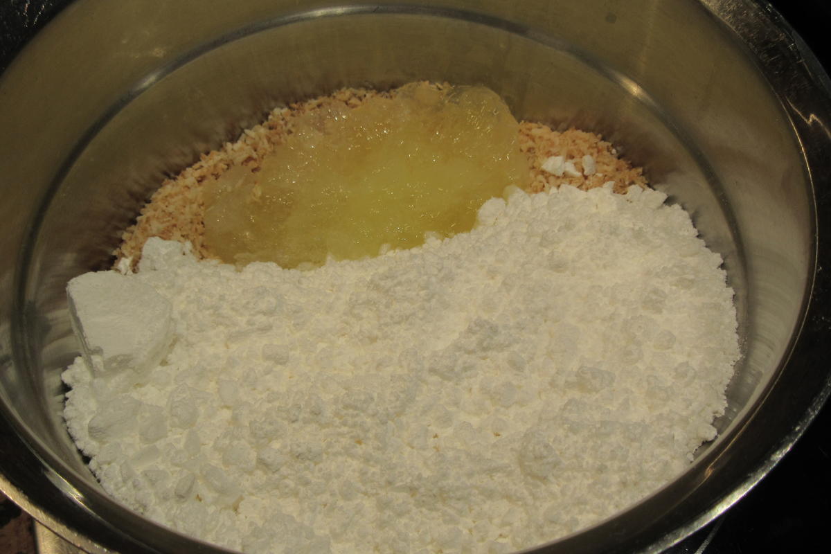 Rezept: Plätzchen: Fruchtige Kokosmakronen Bild Nr. 17541 Plätzchen: Fruchtige Kokosmakronen - Rezept - Bild Nr. 17541