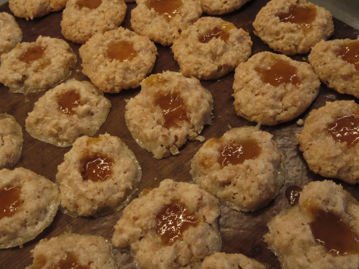 Plätzchen:  Fruchtige Kokosmakronen - Rezept - Bild Nr. 17545