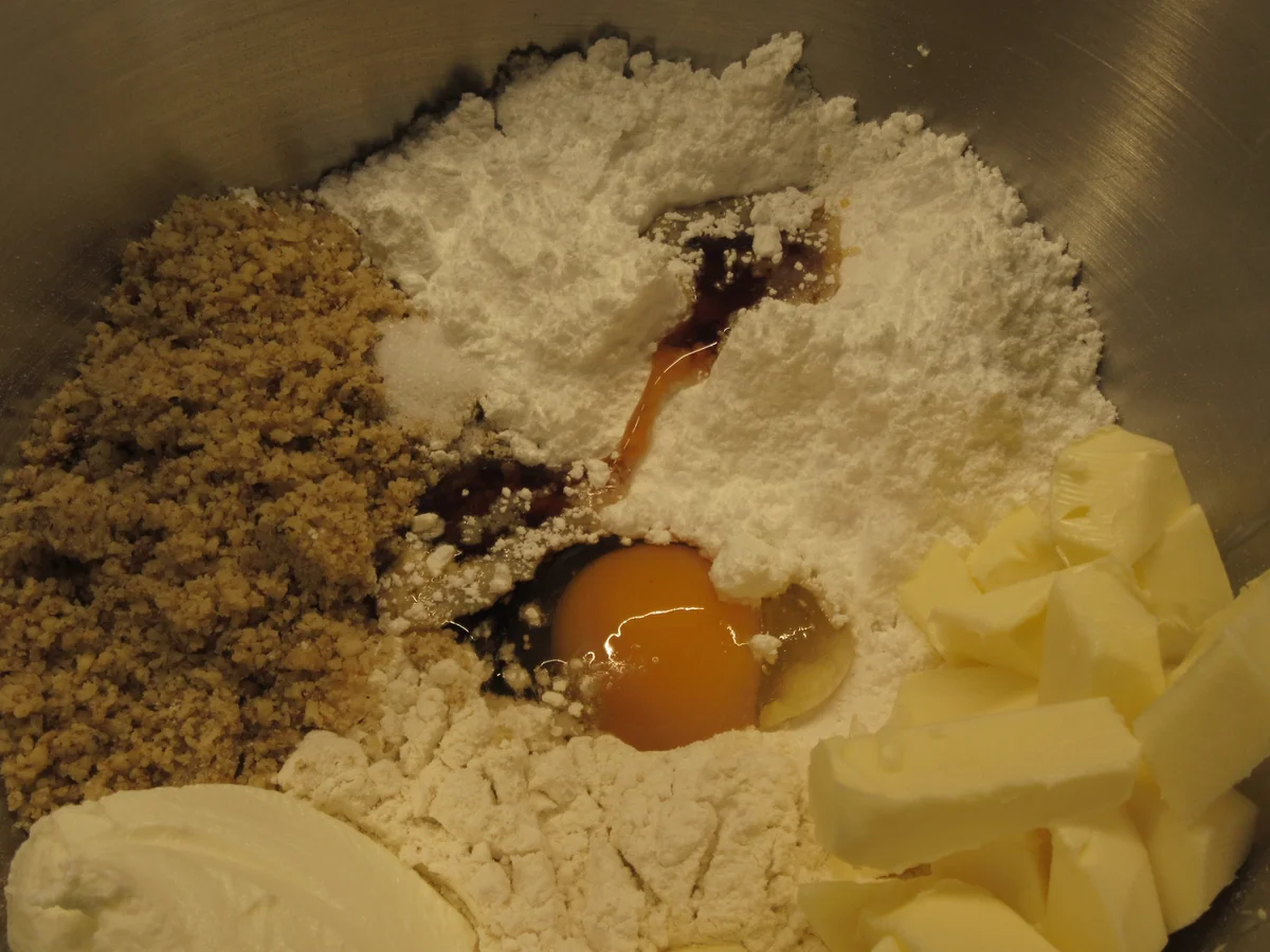 Plätzchen: Gefüllte Walnusswürfel - Rezept - Bild Nr. 17541