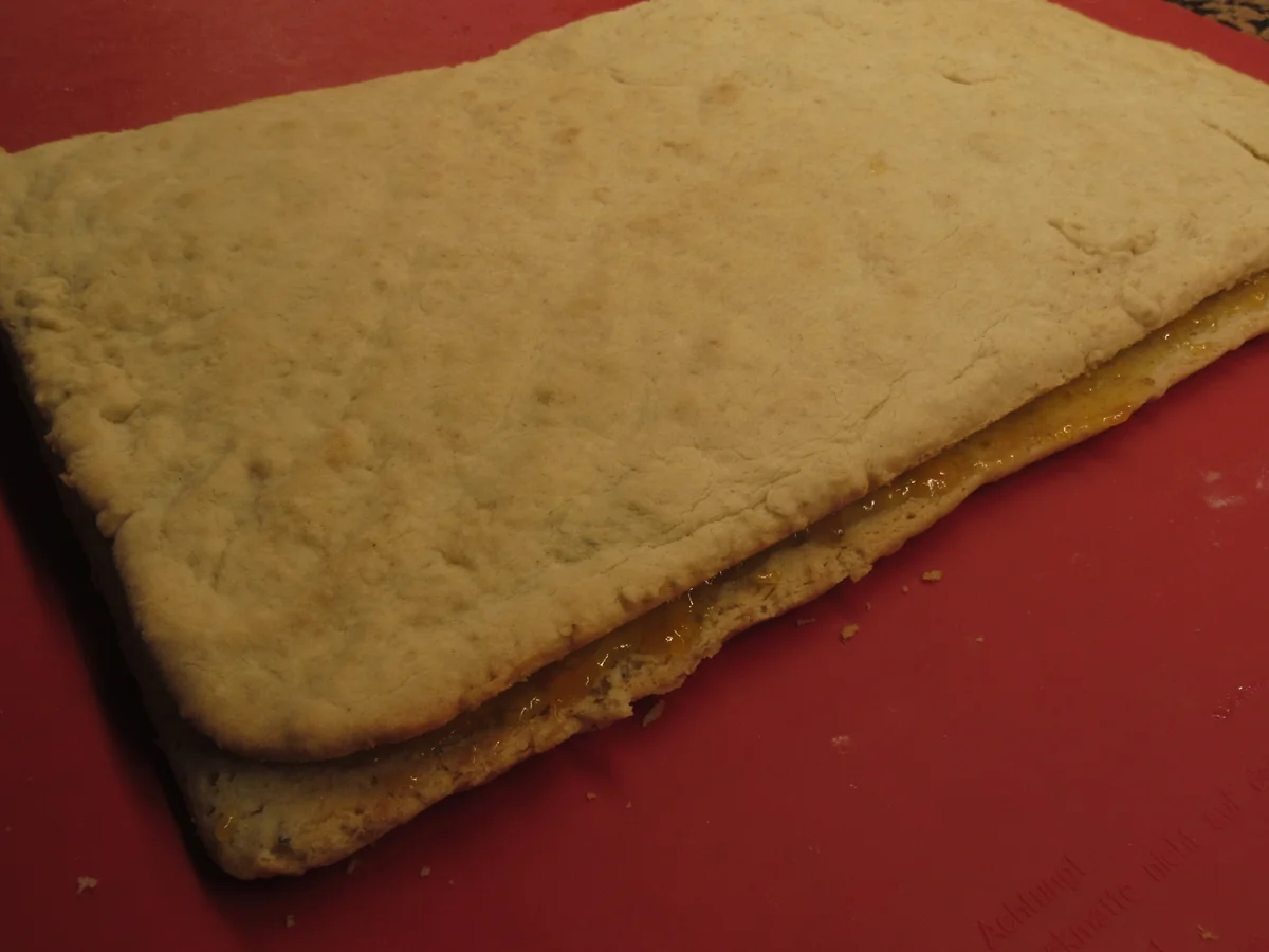 Plätzchen: Gefüllte Walnusswürfel - Rezept - Bild Nr. 17544