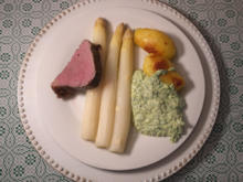 Rind, Spargel und grüne Sauce - Rezept - Bild Nr. 2