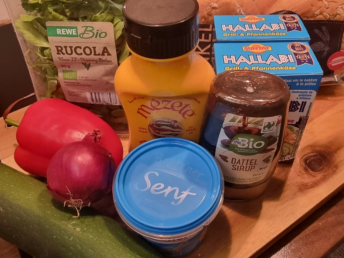 Halloumi-Burger - Rezept - Bild Nr. 17540