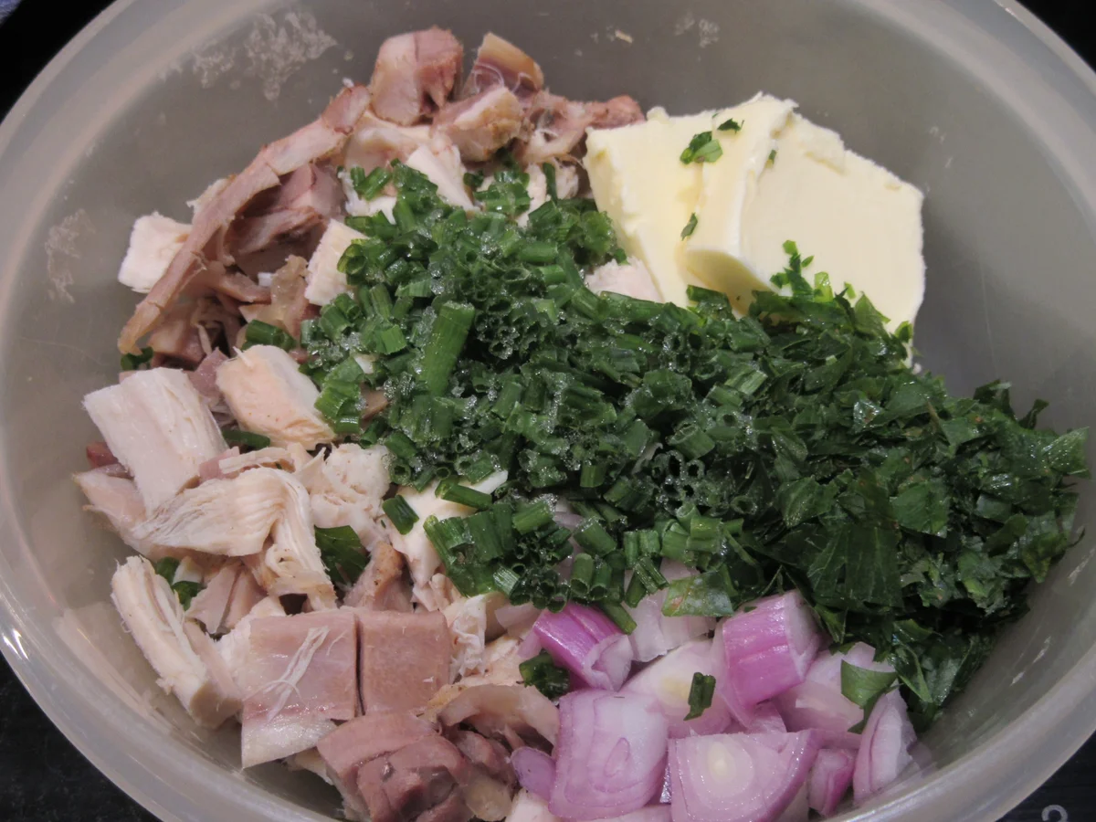 Rezept: Geflügel: Hühner-Farce Bild Nr. 17550 Geflügel: Hühner-Farce - Rezept - Bild Nr. 17550