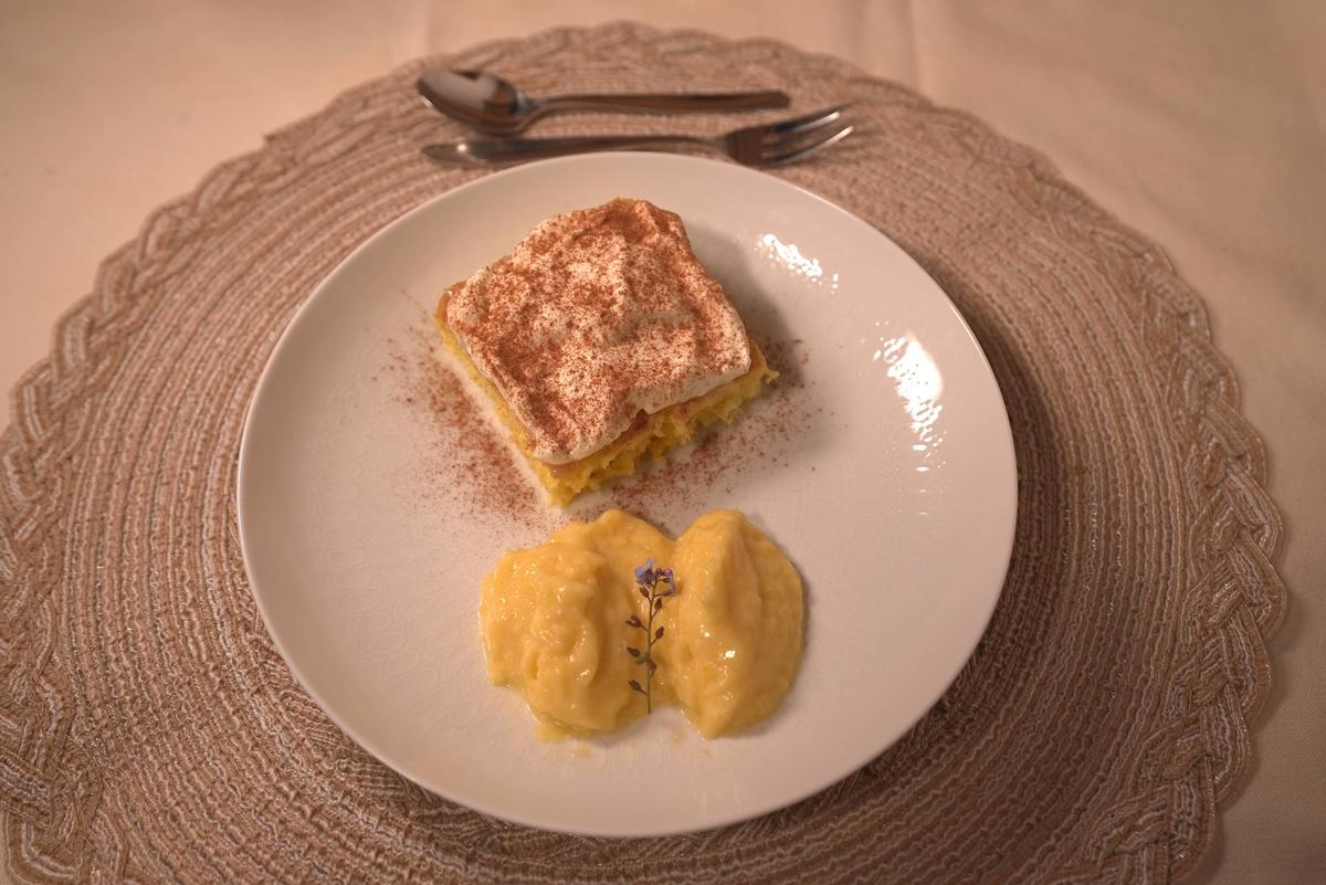 Rezept: Tres Leches Kuchen mit Mango-Kokos-Eis Bild Nr. 17547 Tres Leches Kuchen mit Mango-Kokos-Eis - Rezept - Bild Nr. 17547