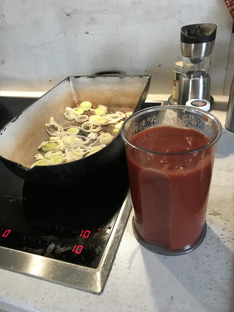 Rezept: Pollo al Sole Rosso Bild Nr. 17550 Pollo al Sole Rosso - Rezept - Bild Nr. 17550