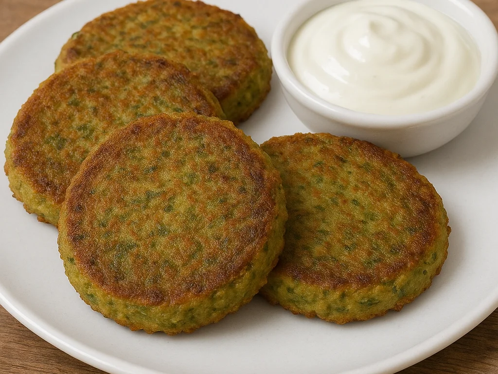 Lauchfrikadellen mit Flohsamenschalen - Rezept - Bild Nr. 17548