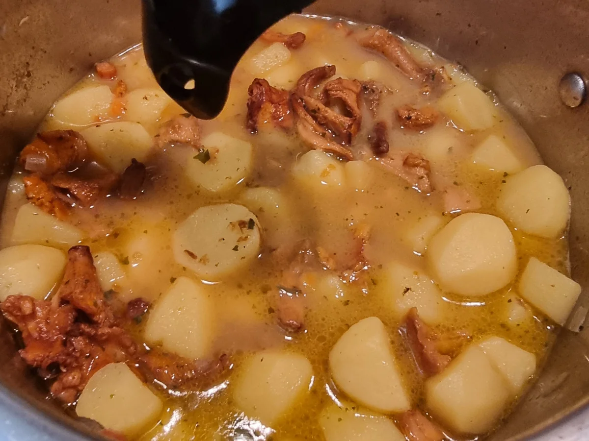 Kartoffel-Pfifferling-Cremesuppe - Rezept - Bild Nr. 17574