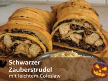 Schwarzer Zauberstrudel mit leichtem Coleslaw - Rezept - Bild Nr. 17574
