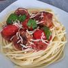 Spaghetti mit Hackbällchen in Tomatensauce - Rezept - Bild Nr. 17574