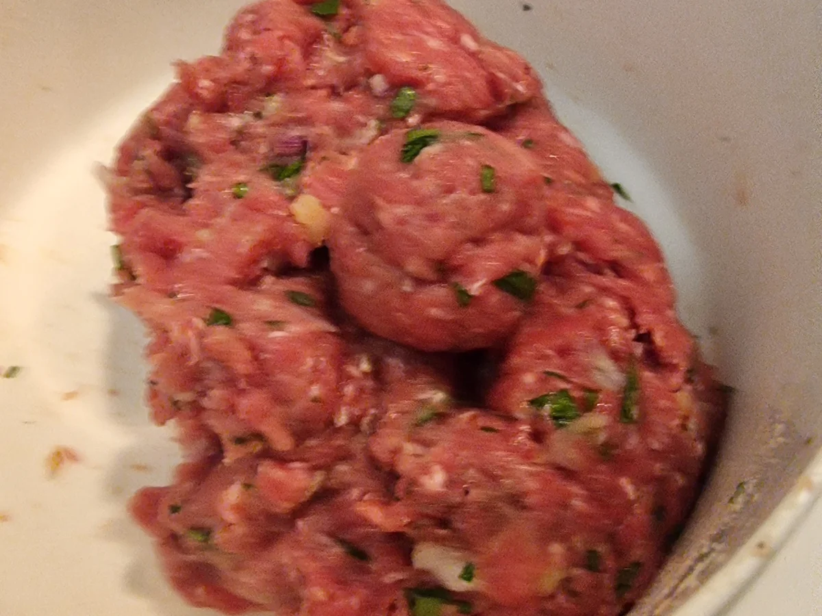 Spaghetti mit Hackbällchen in Tomatensauce - Rezept - Bild Nr. 17582