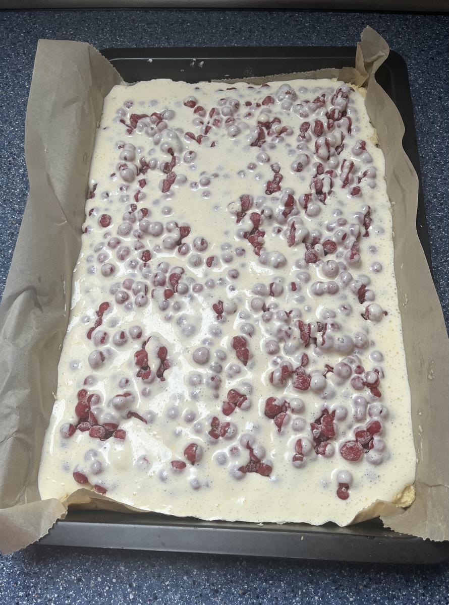 Rezept: Johannisbeer-Schmandkuchen Bild Nr. 17610 Johannisbeer-Schmandkuchen - Rezept - Bild Nr. 17610