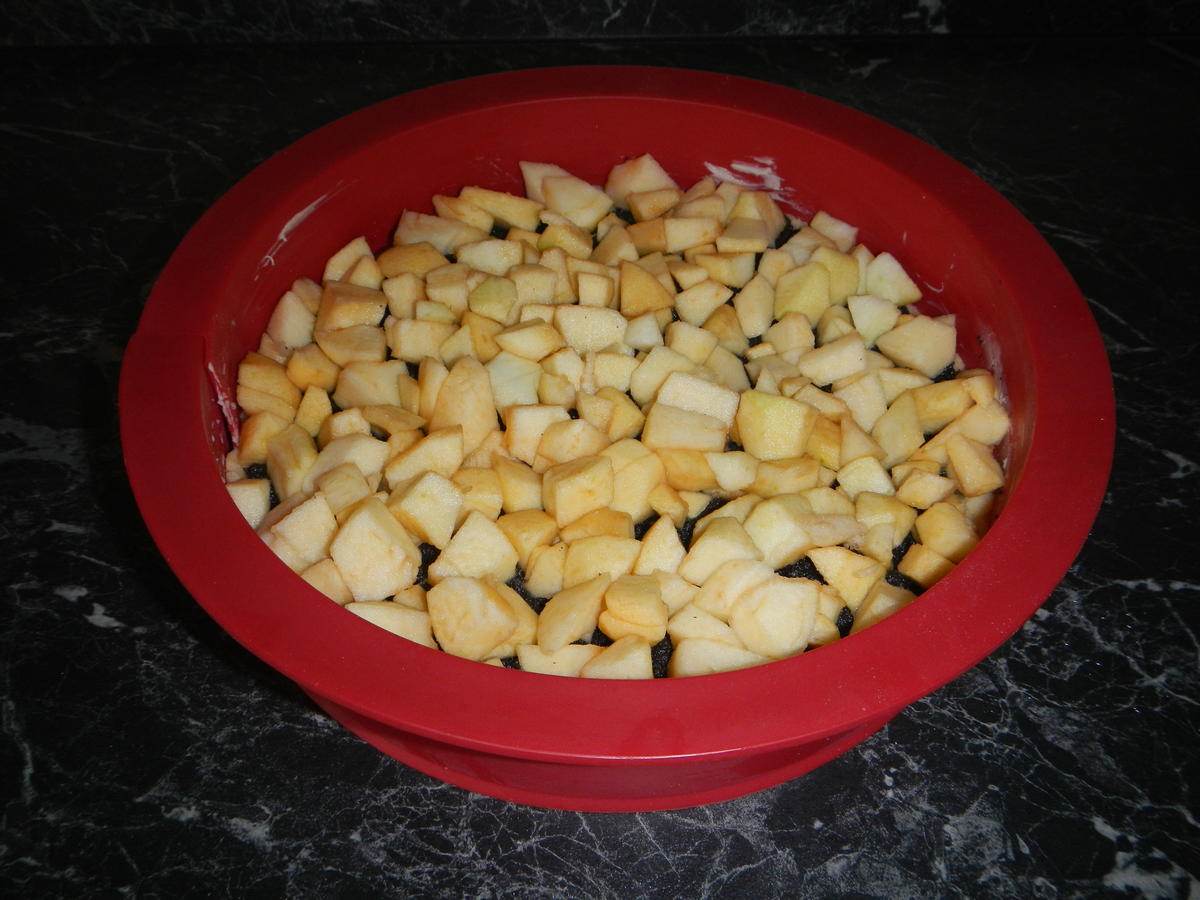 Mohn-Apfel-Kuchen - Rezept - Bild Nr. 17579