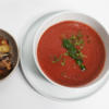 Tomaten-Erdbeer-Suppe mit Gremolata und Parmesan-Croutons - Rezept - Bild Nr. 2
